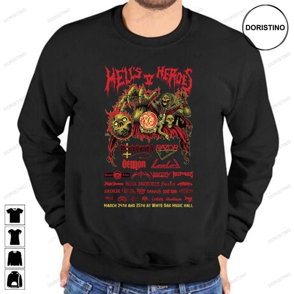 Hells Heroes Festival 2023 Limited Edition Tshirts